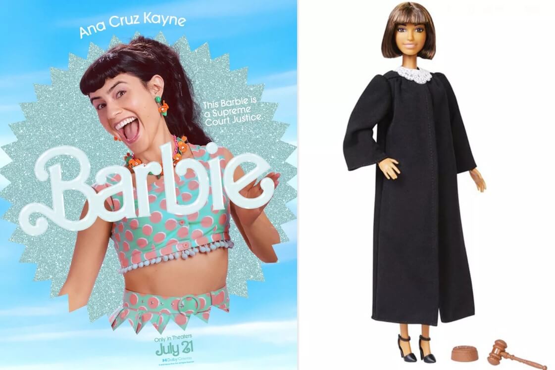 Ana Cruz Kayne as judge Barbie