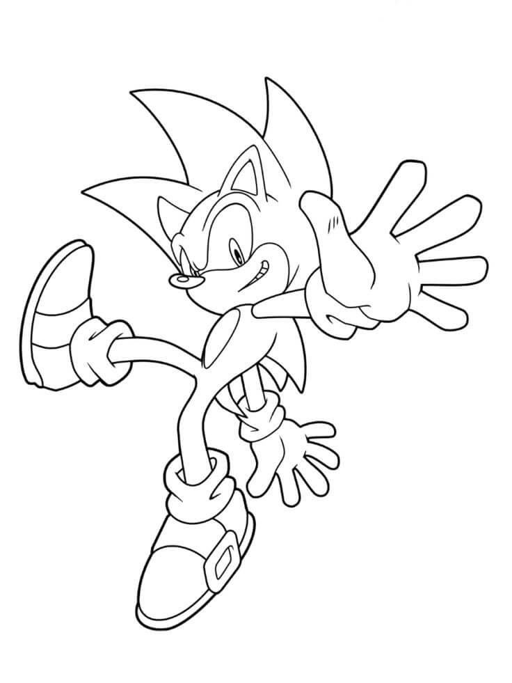 Sonic The Hedgehog Coloring Pages — 2023 | LovelyCharacters.com