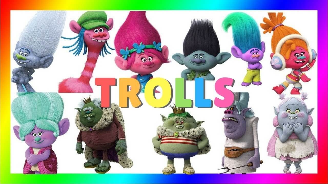 Trolls Characters: List, Details, & More | LovelyCharacters.com